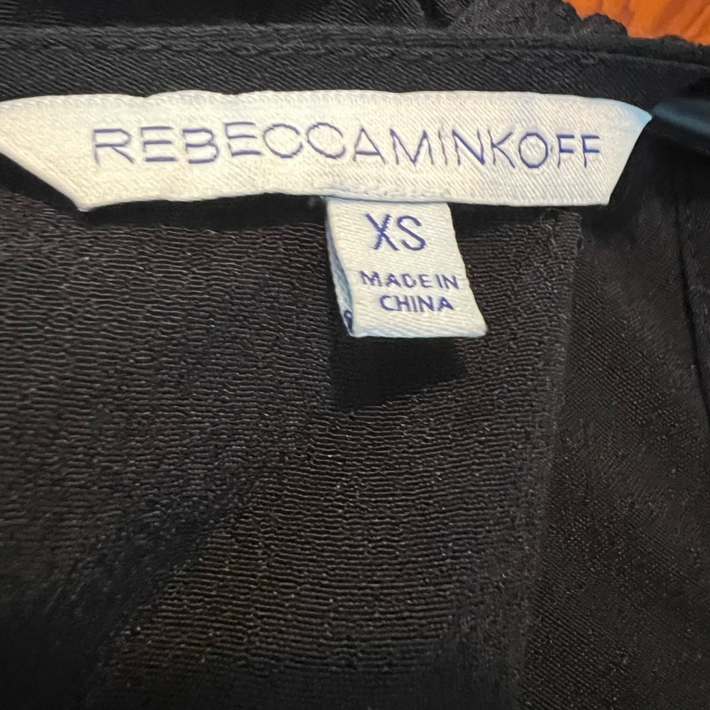 Rebecca Minkoff Cold-Shoulder Monsoon Top - Black - Xs View 5